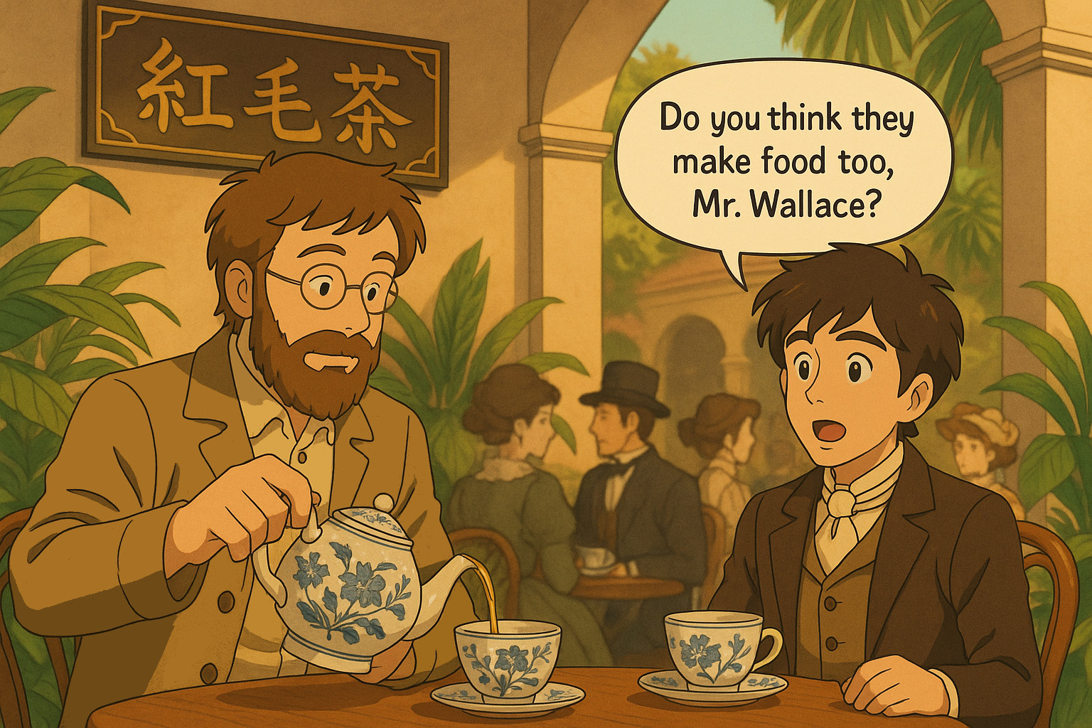 Tea Time at Red-haired Tea